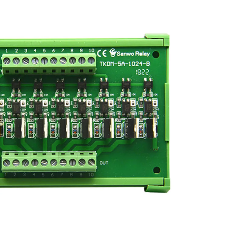 10-channel transistor output general relay module circuit protection PLC amplification microcontroller control board