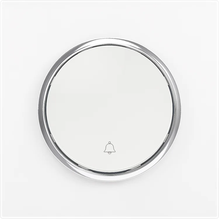 Cheapest Push Wall 1 Gang Touchless Door Bell Switch Antique