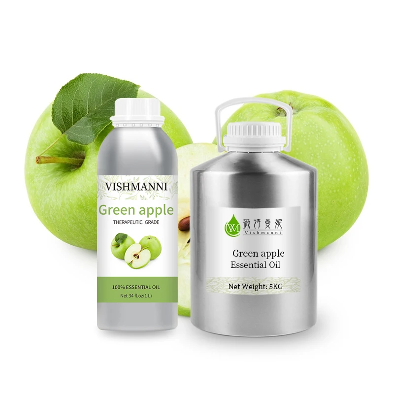 Essential oil bulk 100% Pure Green apple Essential oil Diffusers massage oils 1/5 kg