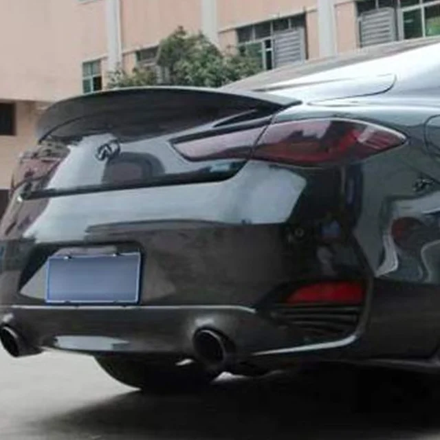 Задний спойлер для багажника из углеродного волокна заднее крыло Infiniti Q60