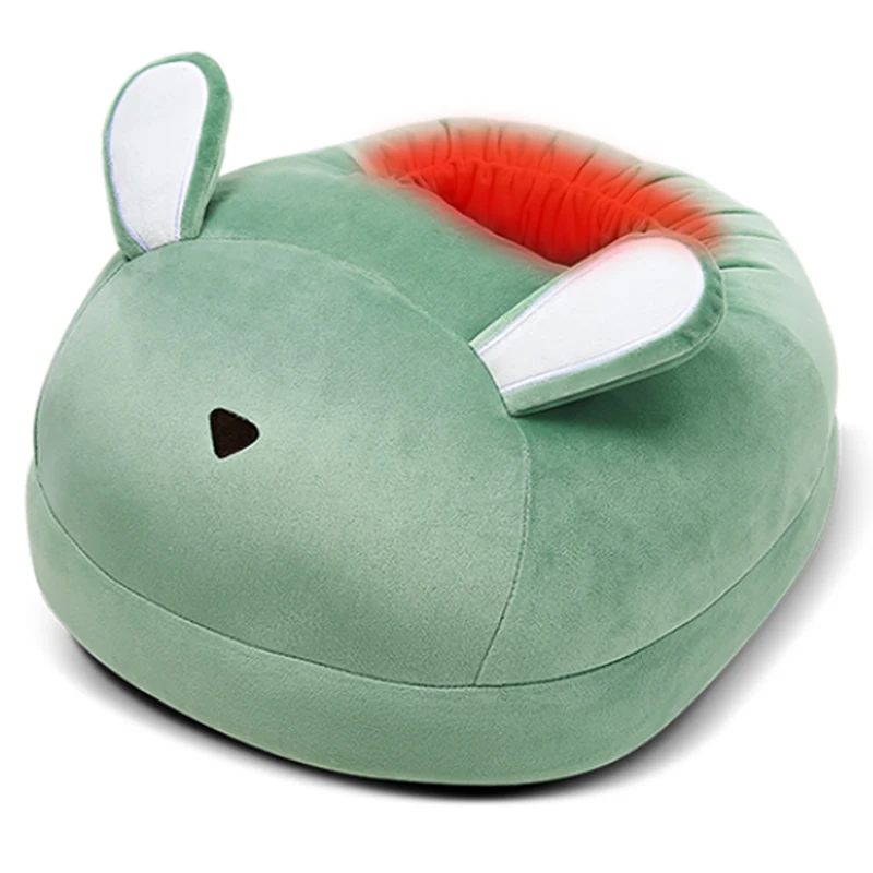 removable washable  home foot massagers winter foot warmers office Vibration massage Graphene heating foot warmers