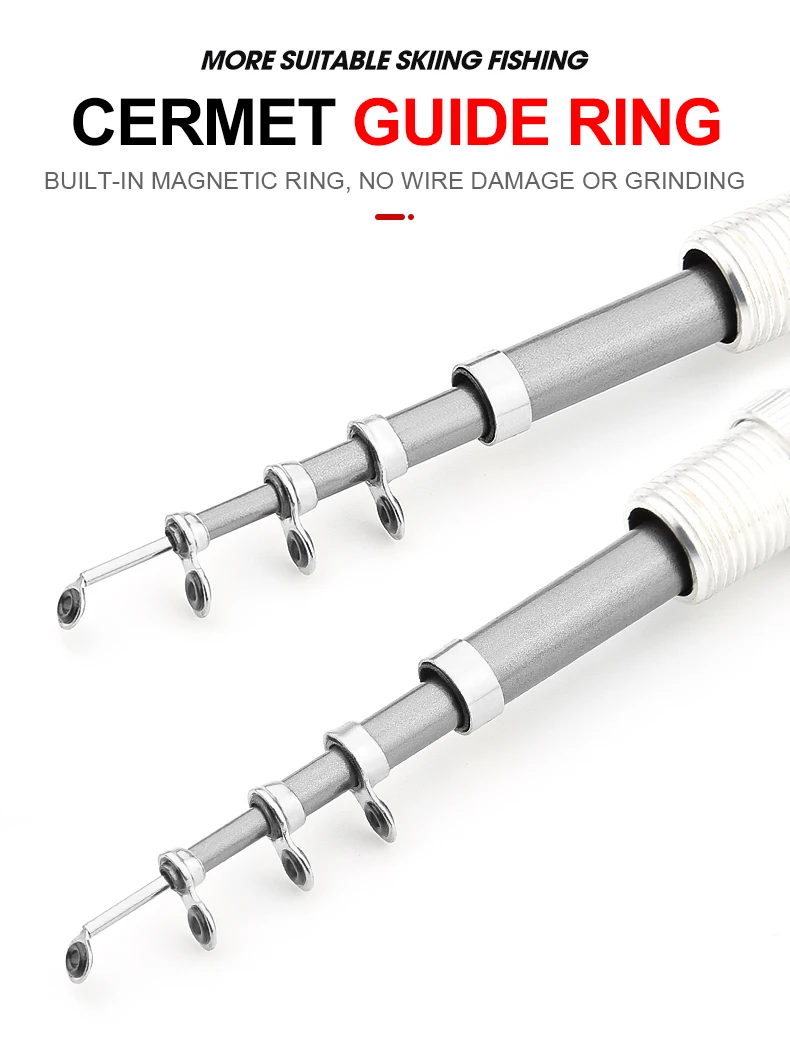 FISHGANG OEM Pen Fishing Rod and reel combo set Telescopic Portable Pocket fishing rod 1Meter Carbon Fishing rod