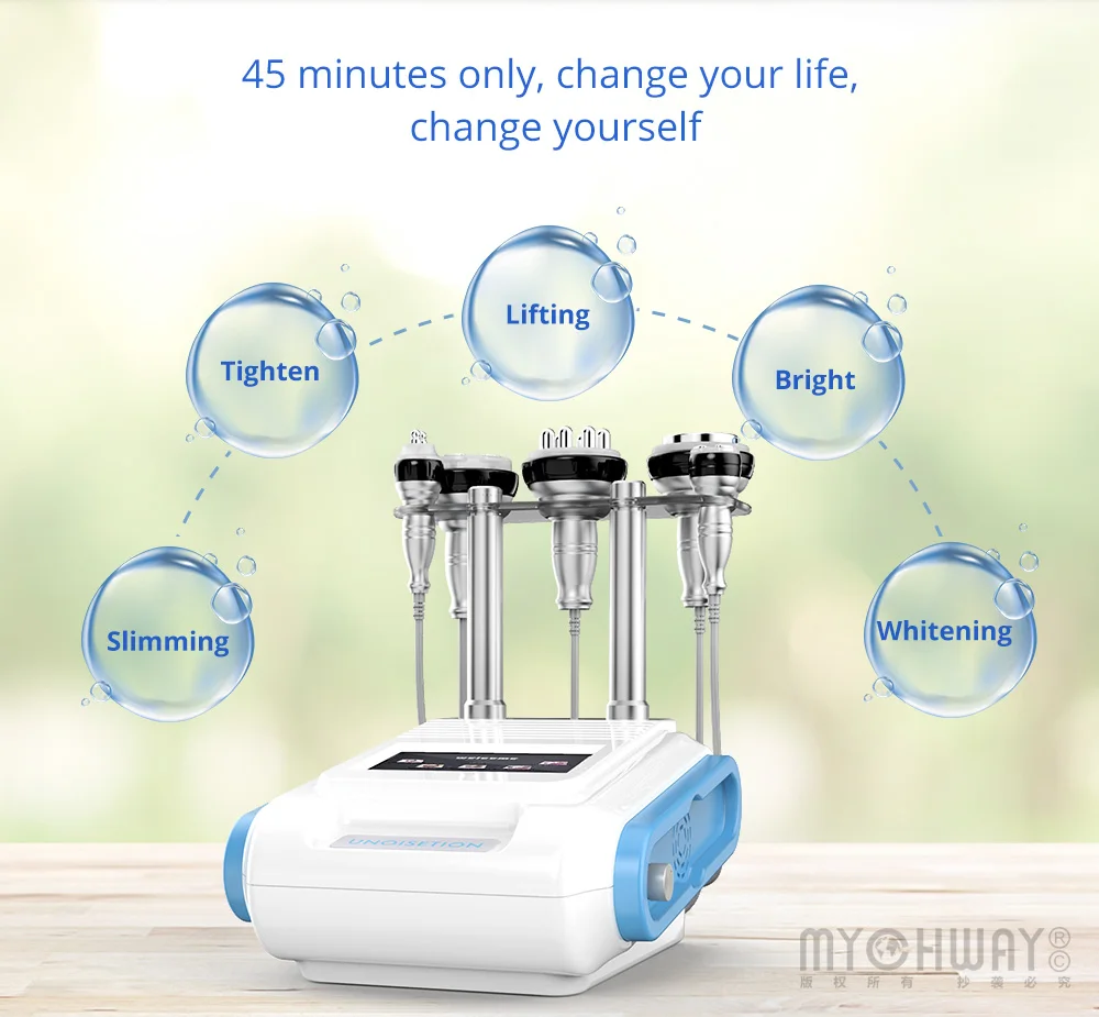 Mychway Cavitation Rf Equipment anti aging wrinkle machines Weight Loss Anti-cellulite Vacuum Cavitation System  device