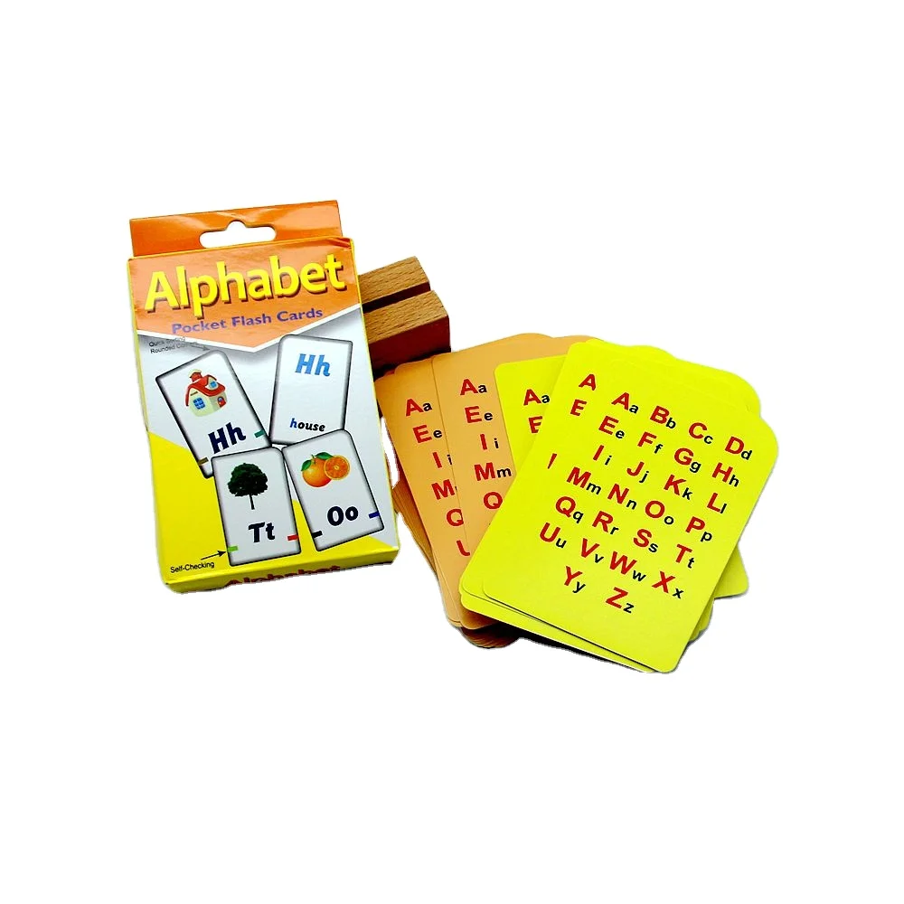 Magic wholesale cross-border erasable early education  alphabet flash cards