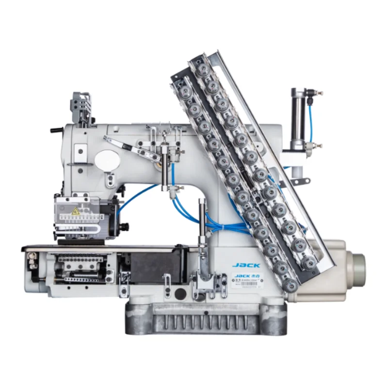 Brand new factory price JACK 8009VCD chain type multi needle machine industrial sewing machine sewing sports pants waistband