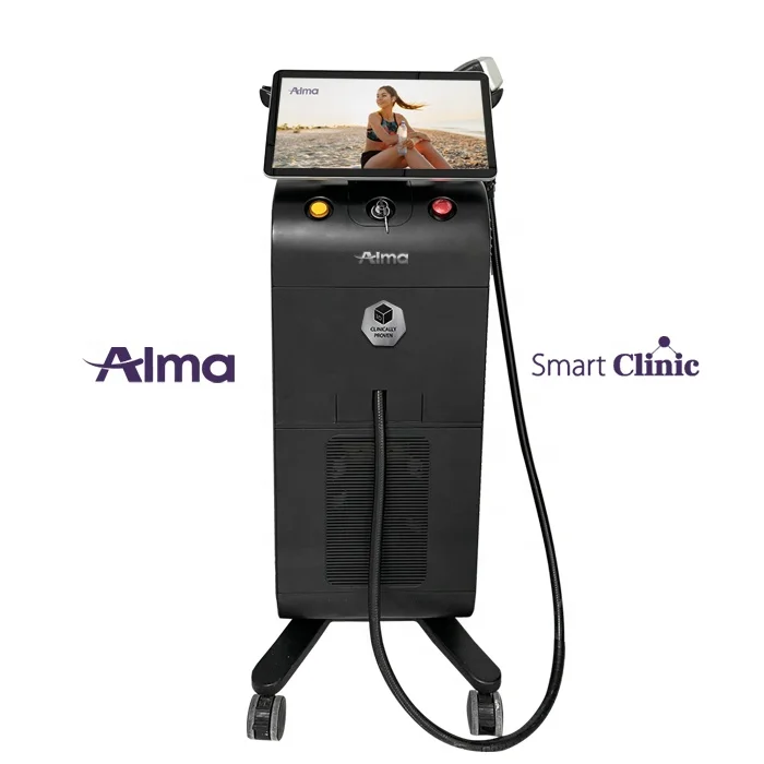 Диодный лазерный эпилятор Alma Soprano Ice 755 808 1064 Лазерный Аппарат для