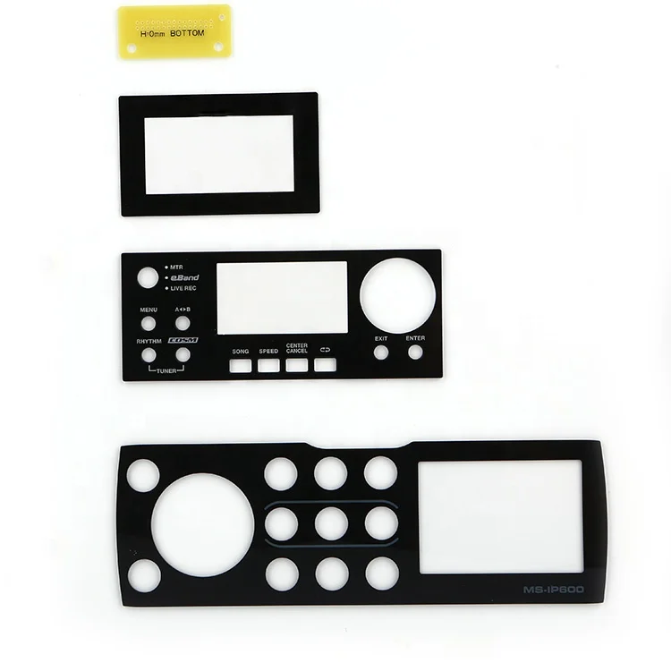 OEM Design PET/Polycarbonate/PMMA Waterproof Decals Nameplates Graphic Overlays Membrane Switch Panel Sticker