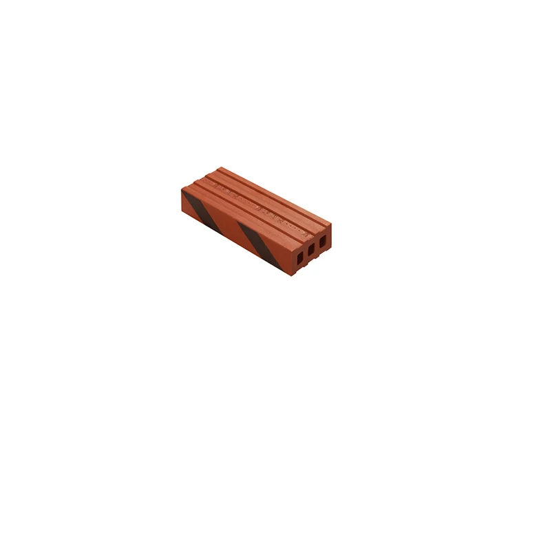 Classical extruded terracotta hollow brick mold nature clay red hollow wall brick for building