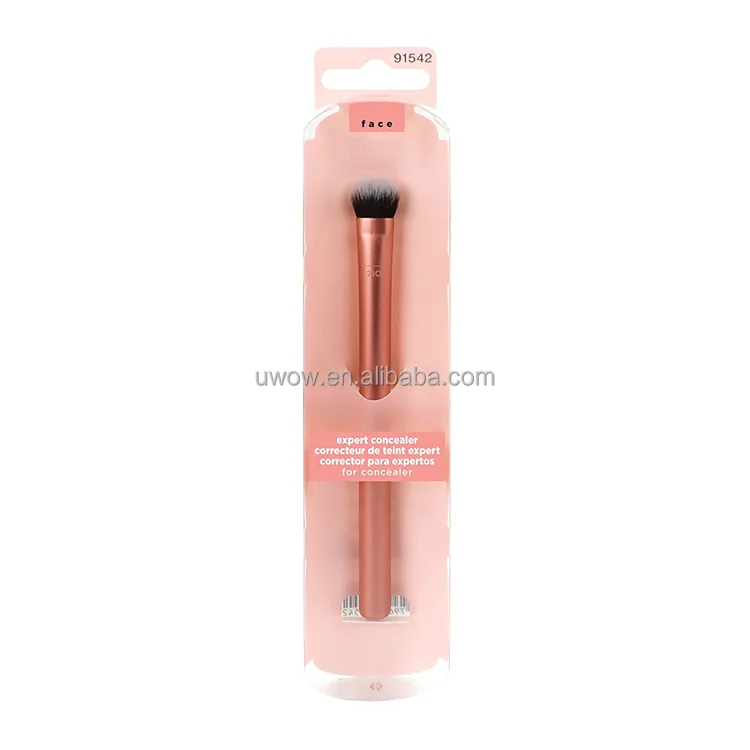 RT 91542 Low Custom Cheap Korean Full Bulk Gold Rose Light Pink Glitter Brightening Concealer Cosmetic Make Up Makeup Brush Set
