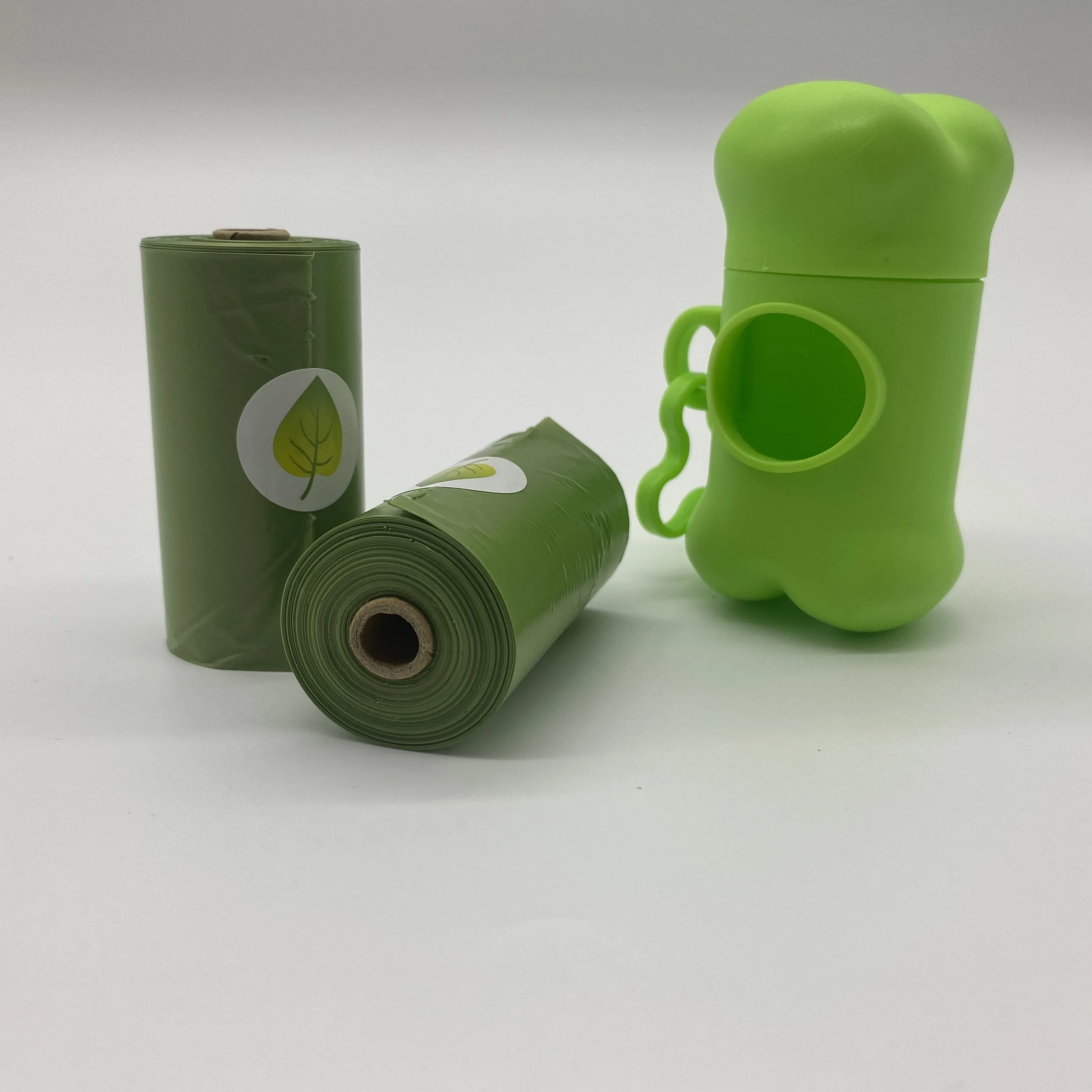 
Eco Customize 100% Bio Degradable High Quality Waterproof Pet Dog Poop Bag Holder Supplies 