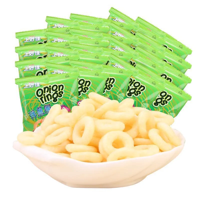 Oishi Onion Rings Good Taste Snack With Real Onions