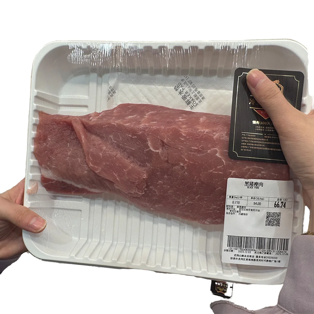 Factory price Food grade material  Whole sale disposable high quality soaker paper absorbent tray pad for meat seafood fruit