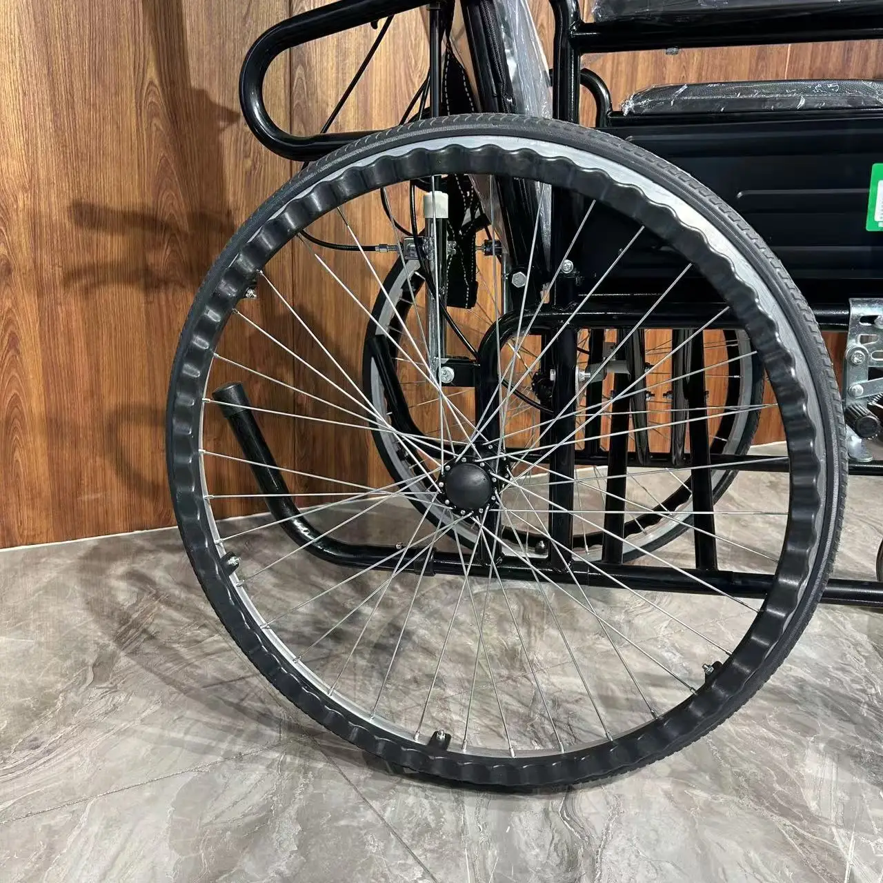 Multi functional manual folding wheelchair, lightweight steel wheelchair,wheelchair specifically designed for disabled hospitals