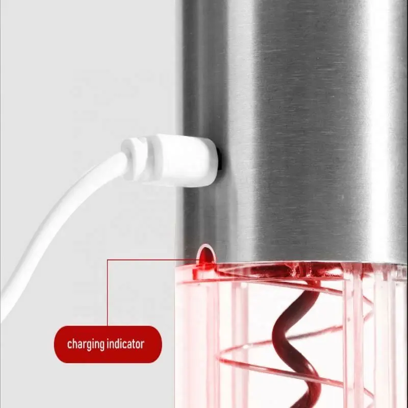 R&D Supported Wholesale Portable Wine Tumbler Set Electric Wine Opener Set Kitchen Organization Waiters Friend Corkscrew