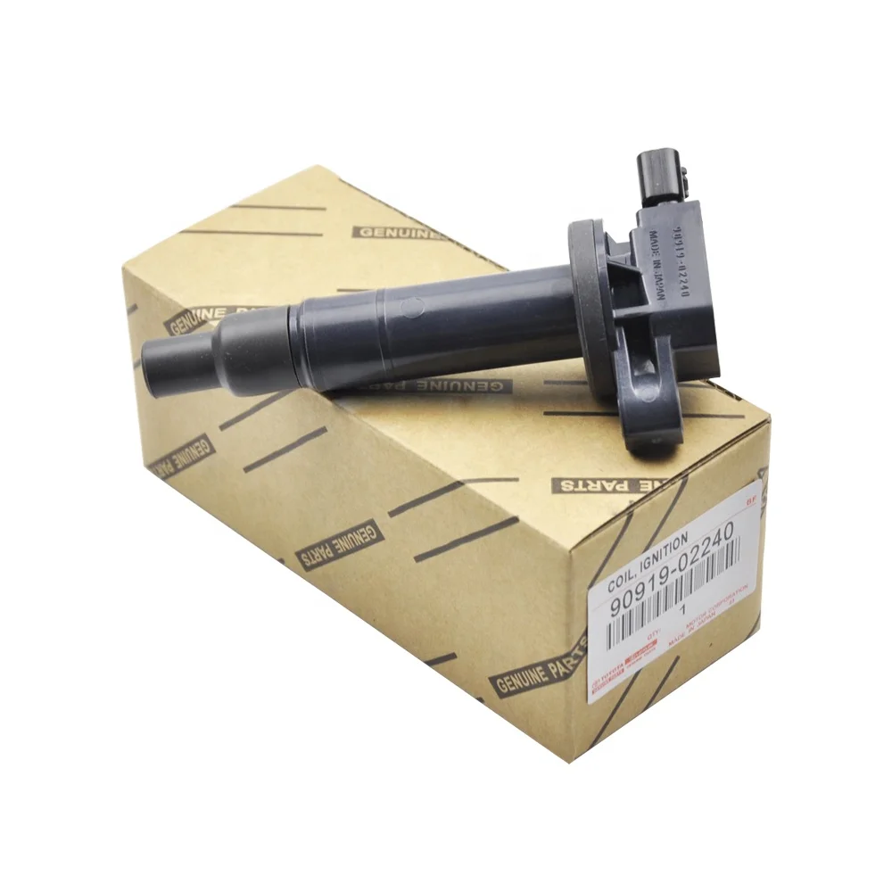 Genuine parts ignition coil 90919-02240 90919-02258 90919-02230 90919-02244 for Toyota 4 RUNNER CAMRY Saloon HIGHLANDER MATRIX