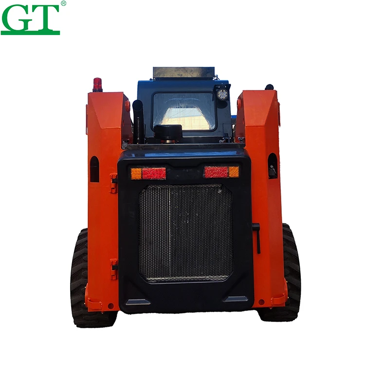 Wholesale Engine Diesel Mini skid Steer loader Bucket  Mini Compact Track Loader Skid loader