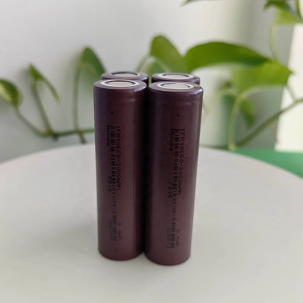 Cylindrical Li-ion Lifepo4 IFR18650-20FE 18650 2200mAh 2000mAh 3.2V Battery