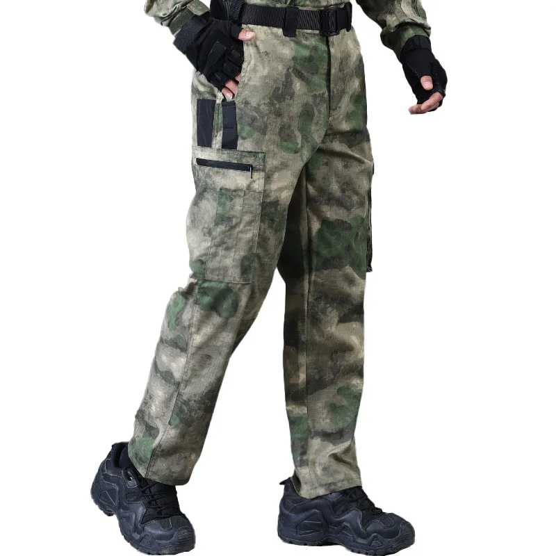 Doublesafe Jeans Camo Cargo Pants Men Cargo Pants with Side Pockets Pantalon Tactique Tactical Combat Pants Men Trousers