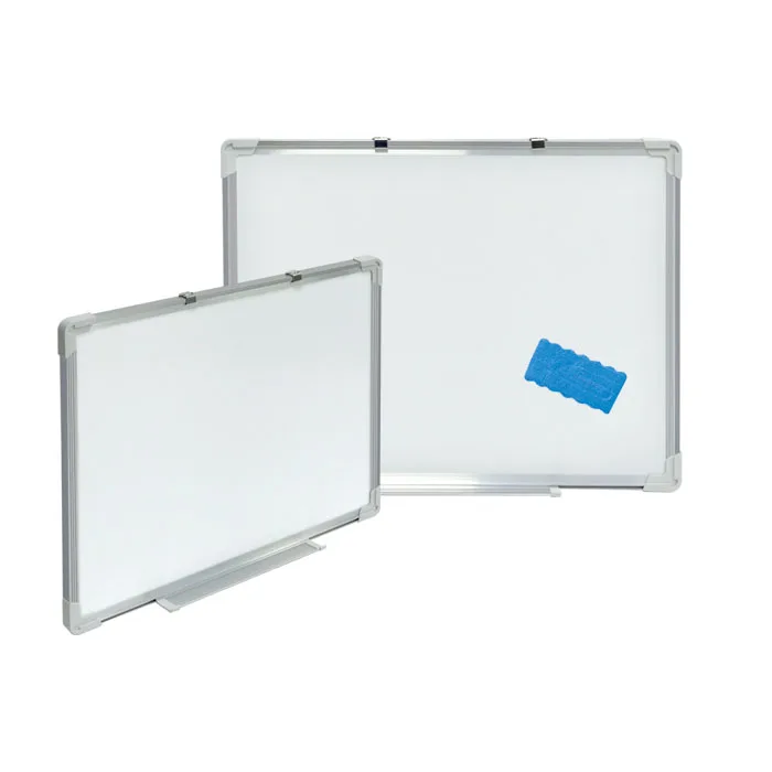 Wall mounted classroom teaching whiteboard magnetic aluminum frame whiteboard