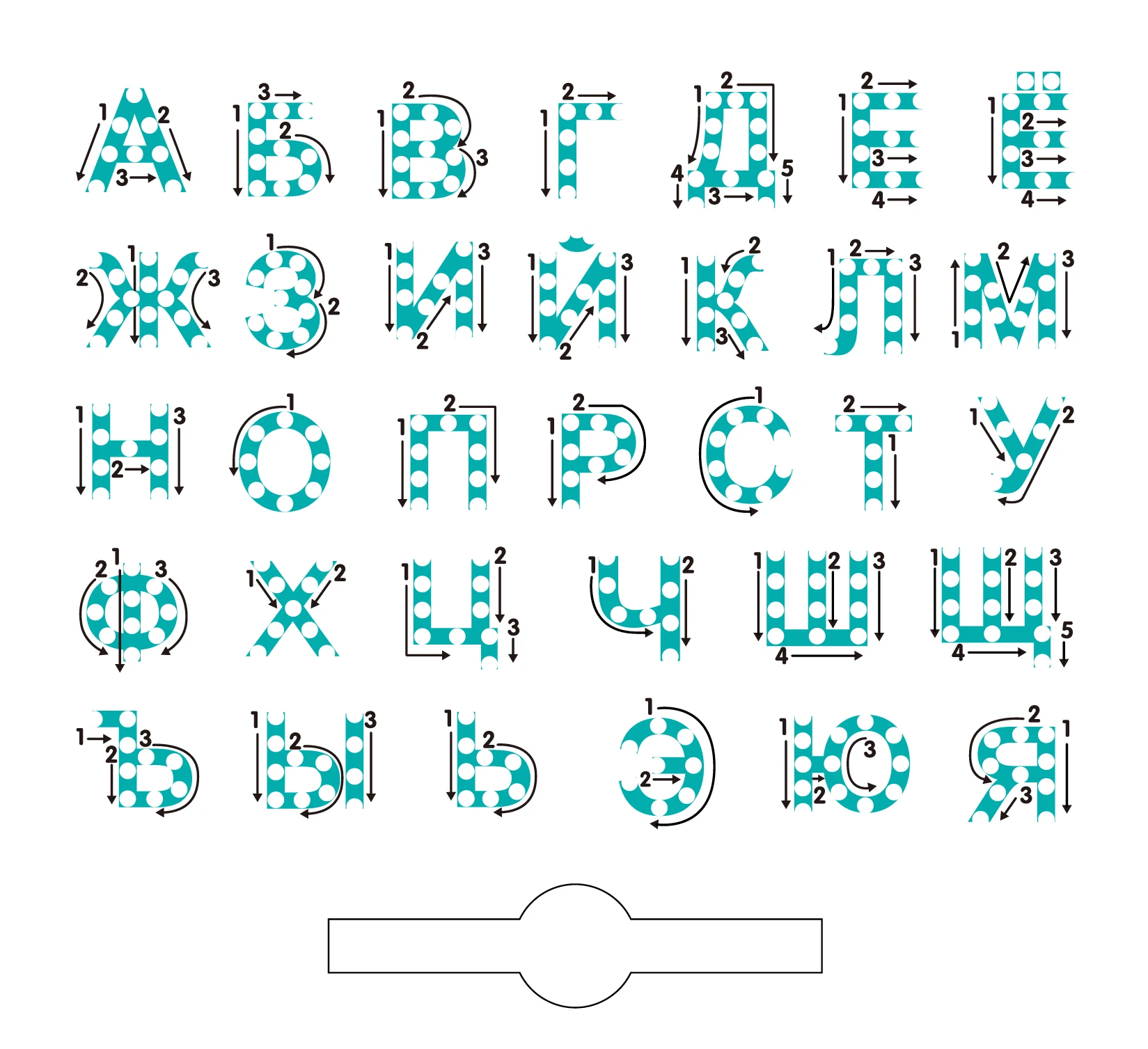
Educational Toys Russian language Letter Alphabet Tracing Magnetic table magnetic drawing magpad 