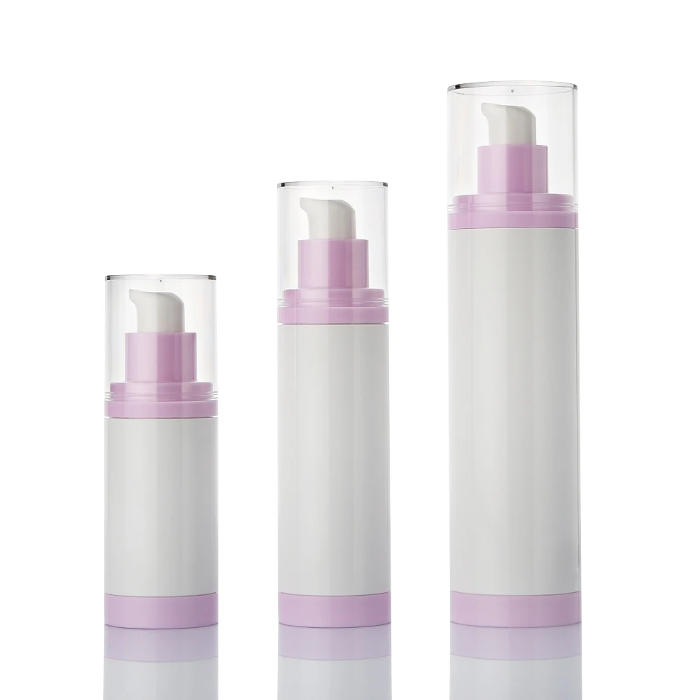 2022 New design replaceable 30ml 50ml 100ml airless pump serum lotion bottle for skincare cosmetic packaging