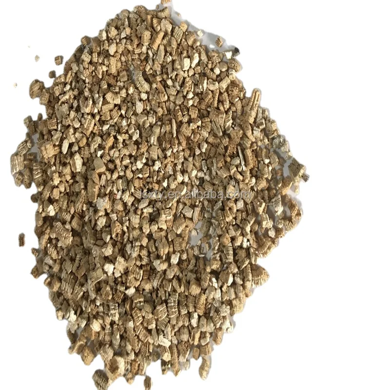 1-3 мм/2-4 мм, золотой, серебряный Расширенный вермикулит в качестве переносчика удобрений