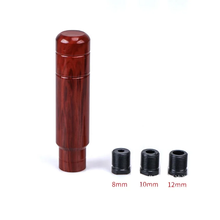 JDMotorsport88 Universal Wood Grain 13cm Length Long JDM Gear Shift Knob for AT Car