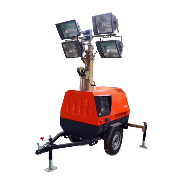 diesel Small Lighting Tower Aviation Lights Mobile Price