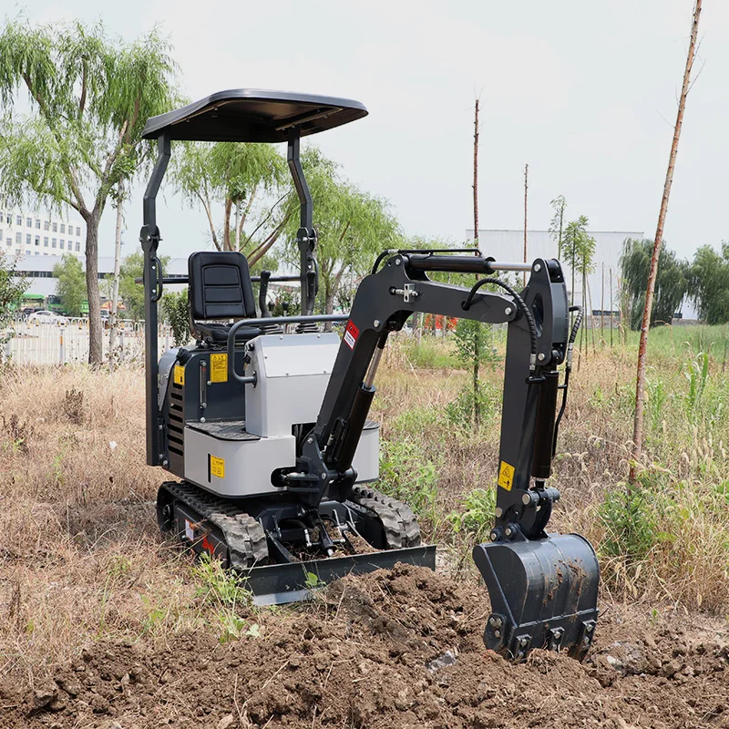 China 1ton mini Crawler Excavator Tractor Moving Machinery mini crawler excavator 1 ton