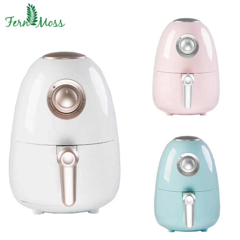 BLUE 2.0L MINI PORTABLE AIR FRYER 800W