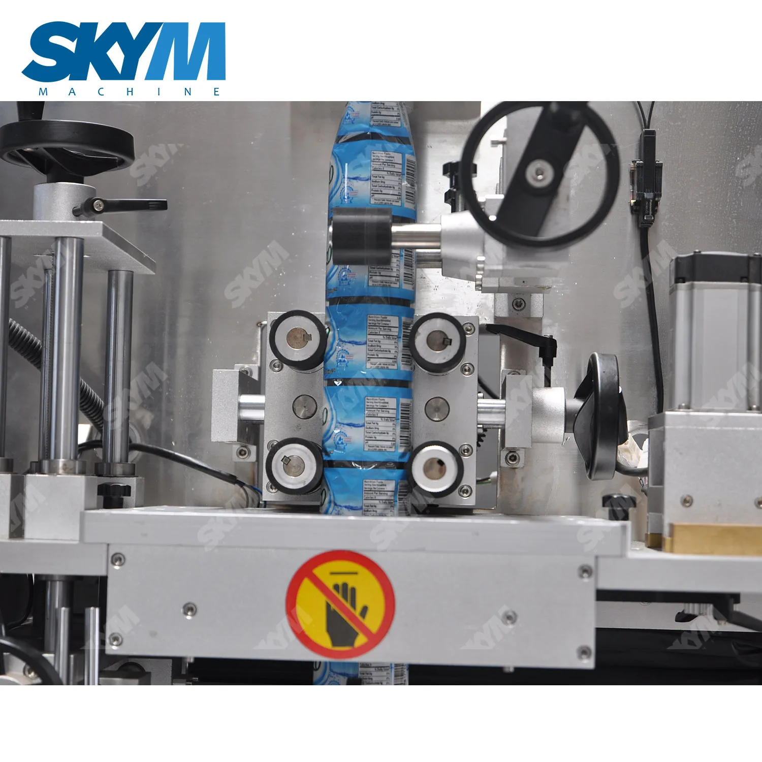 Shrink Sleeve Applicator Machine Round Flat Bottle Label Applicator Machine