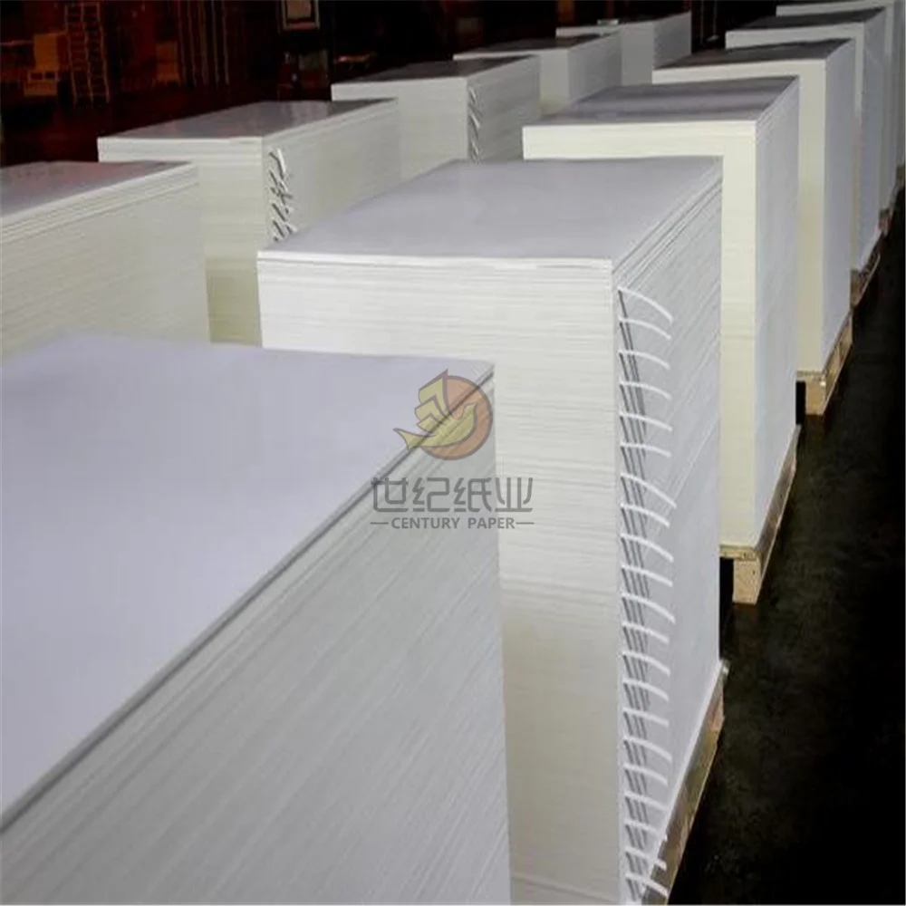 
C1S ivory board 300gsm 350gsm Ningbo fold white paper board bleach card 