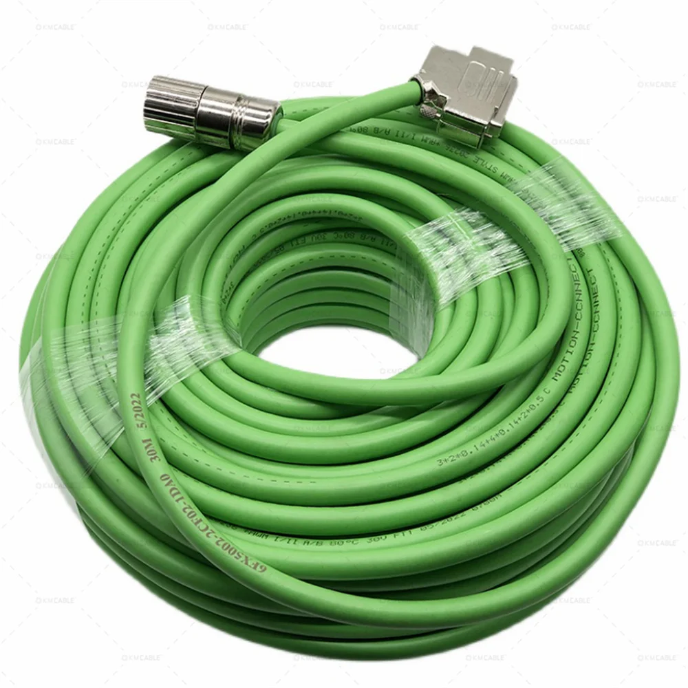 Suitable for Servo Motor Incremental Encoder Cable 6FX5002-2CA31-1BA0 3M 5M 8M 10M for Siemens 1FK7 Servo Motor