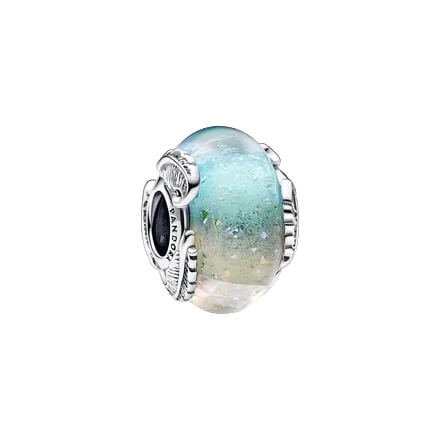 2024 New Factory High end Jewelry Design 100% 925 Sterling Silver Glass Charm Beads Suitable for Pan dora er Bracelets