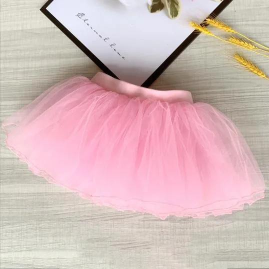 Wholesale Cheap Hot Sale Ballet TUTU 4 Layers Practice Dance Skirts for Girls
