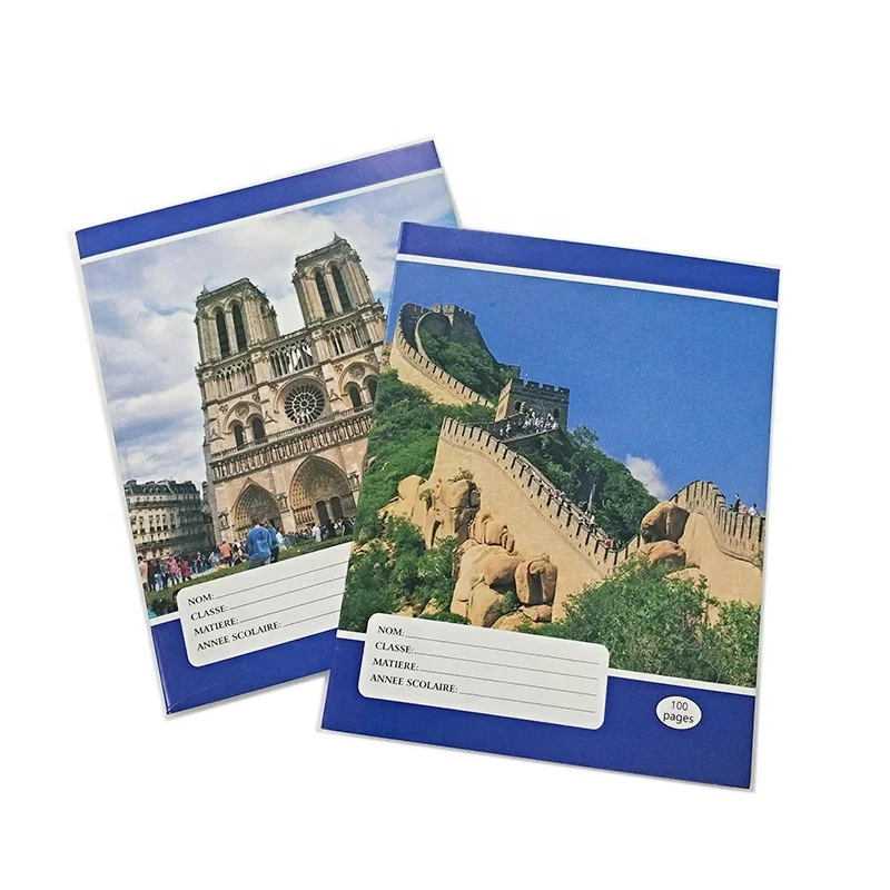 Copllent Foreign Trade Book Riding Nail Book Stationery African Export School Student Exercise Paper Notebook