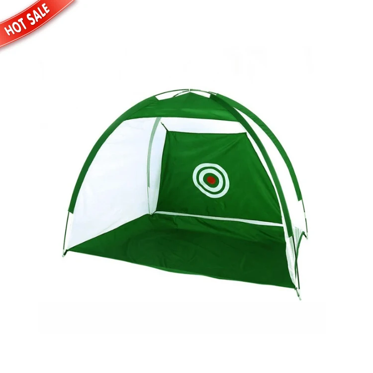 Portable Design Golf Practice Hitting Nets and Mats Golf Tent Practice Net for Home Backyard Ball Hitting Games
