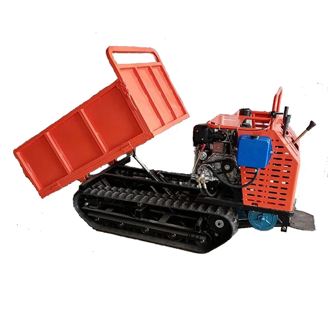 Low Ground Pressure Hydraulic Crawler Dumper Truck