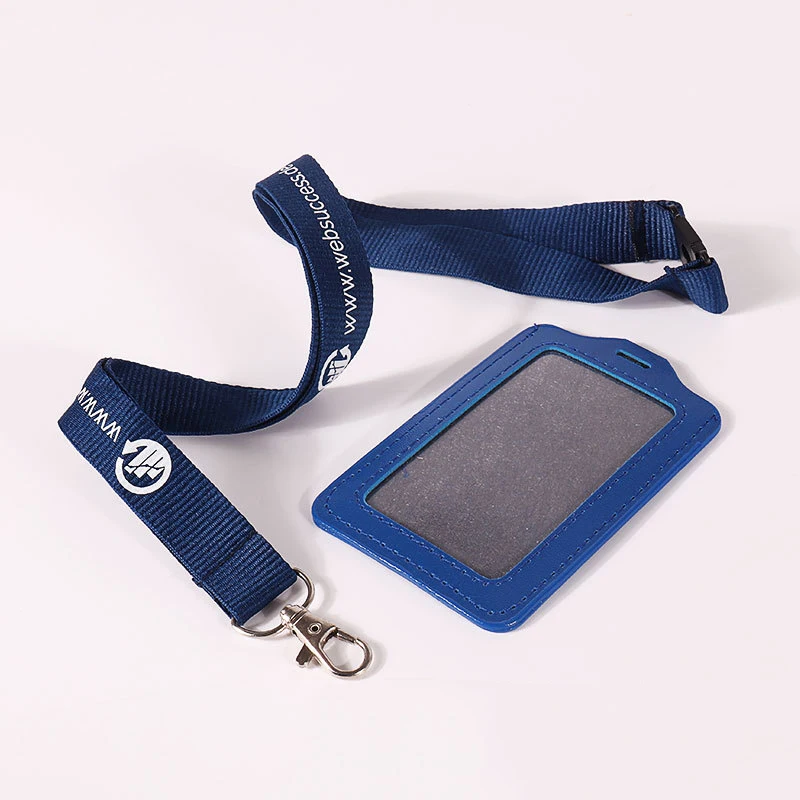 Customize LOGO Direct Manufacturers Jacquard Ribbon Hang Rope Hanging With Work Permit