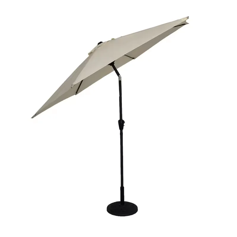 Best Price 8 Iron Ribs Outdoor Big Cantilever Umbrella with Base 2.7m