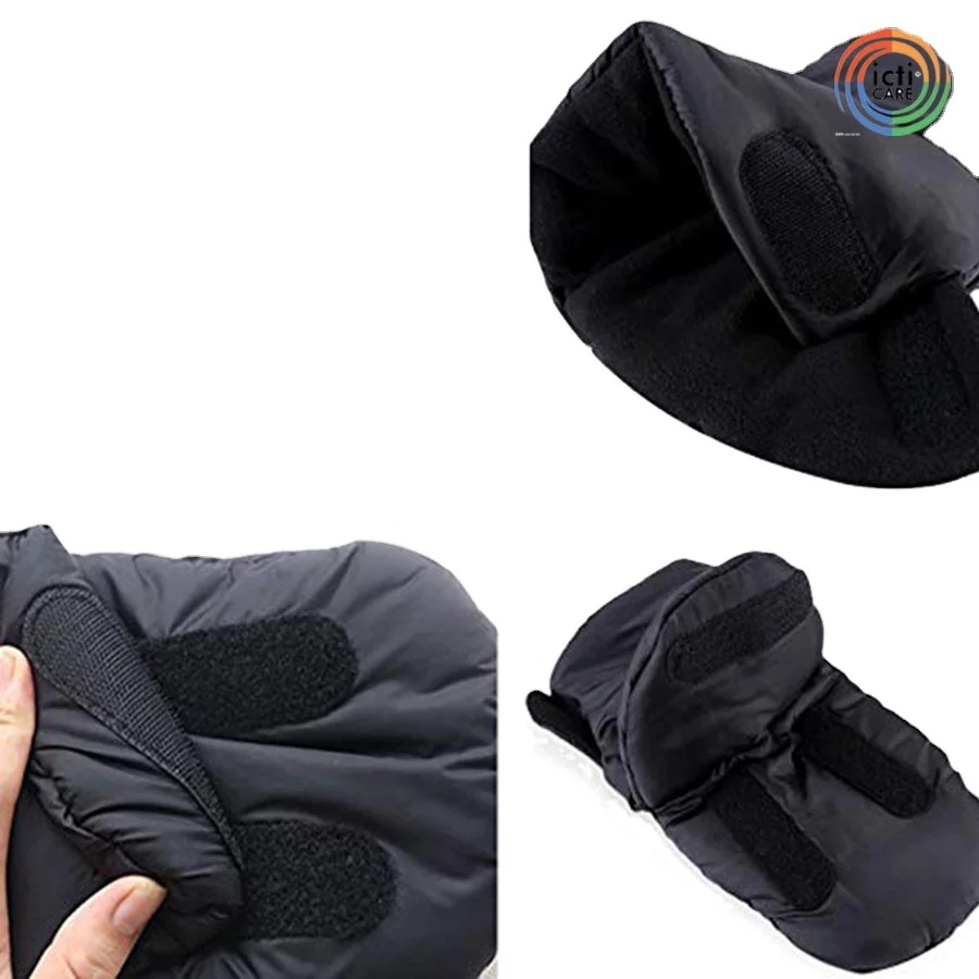 M856 Waterproof Anti Freeze Child Stroller Warm Hand Muff Snap Closure Windproof Hand Muff