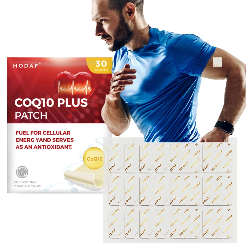 HODAF Hot Selling COQ10 Supports Heart Healthcare CoQ10 Patches