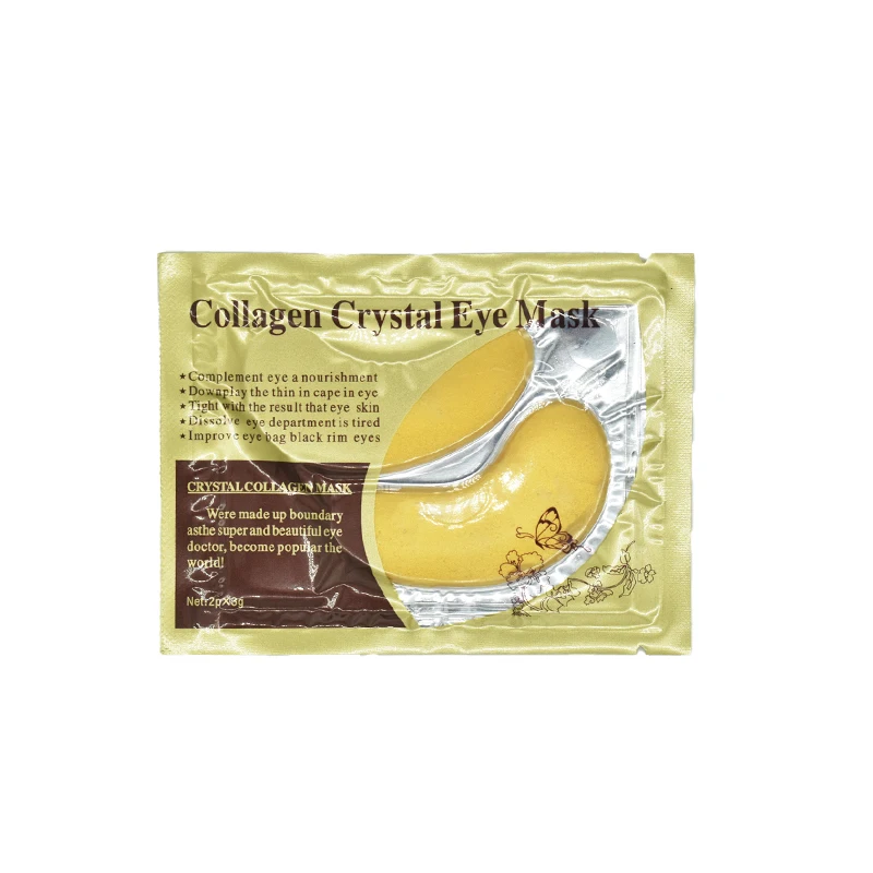 OEM ODM Manufacturer 24k Golden Under Eye Patches Wholesale Under Eye Patches Gold Private Label 24k Gold Under Eye Patch
