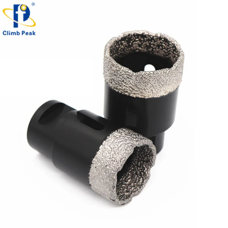 M14 Vacuum Brazed Diamond Core Drill Bit Sets for Marble Granite Porcelain Tile Ceramic Dry Use Drilling Masonry Hole Saw Kit