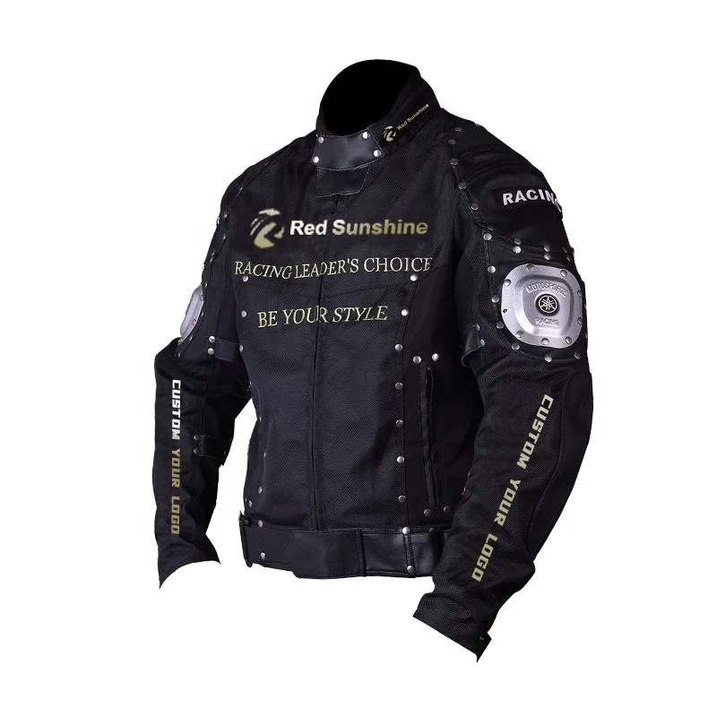 Oem Waterproof Protection Customize Racing Suit Leather Motorbike Racing Jacket Windproof Motorcycle Armor Jacket