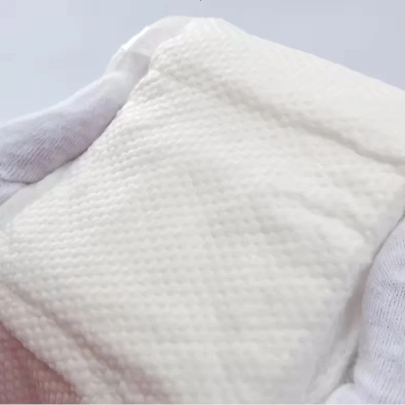 Free Sample Hot Sale Biodegradable Fine Baby Diapers Organic Cotton Non Woven Fabric Newborn Disposable Elastic Baby Diaper