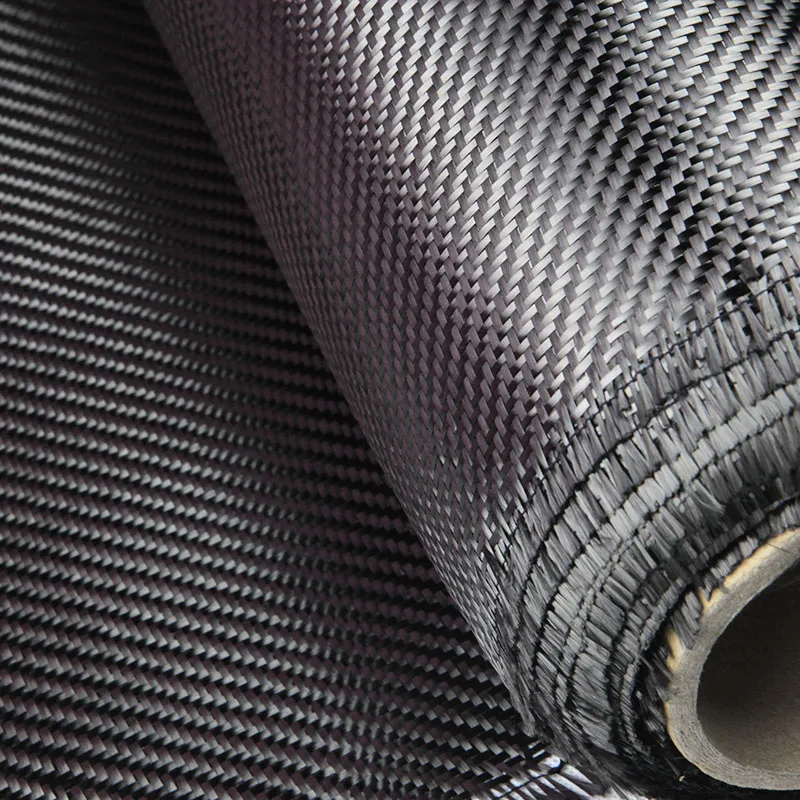Increase Strength Type 12k Carbon Fiber Fabric Carbon Fiber Twill Carbon Woven Fabric for Auto Engines