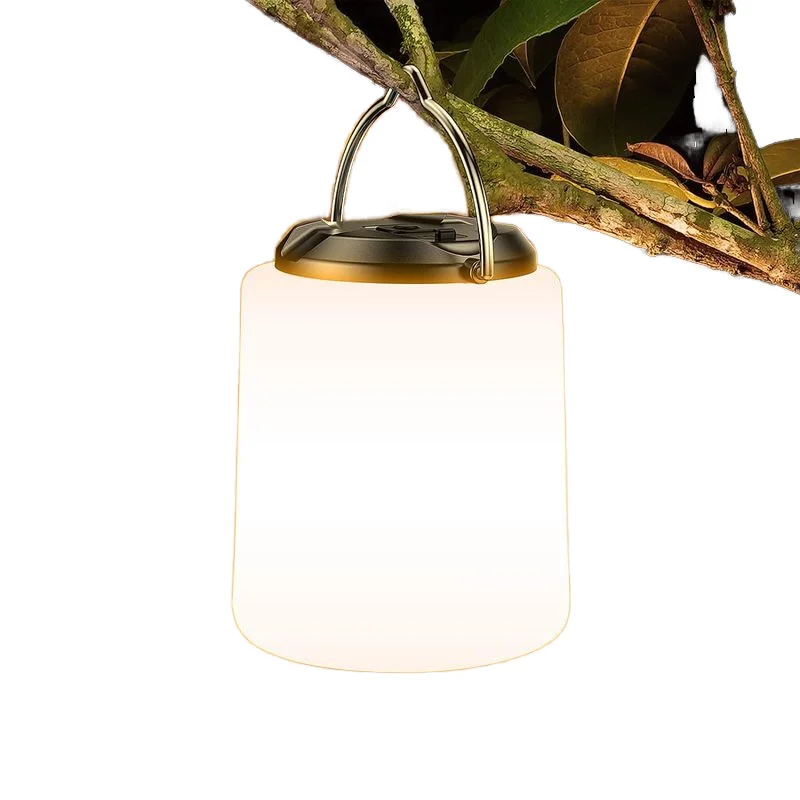 Супер яркий USB перезаряжаемый светодиодный фонарь для кемпинга Мини-фонарь на батарейках аварийный навес палатка освещение пеших прогулок и альпинизма