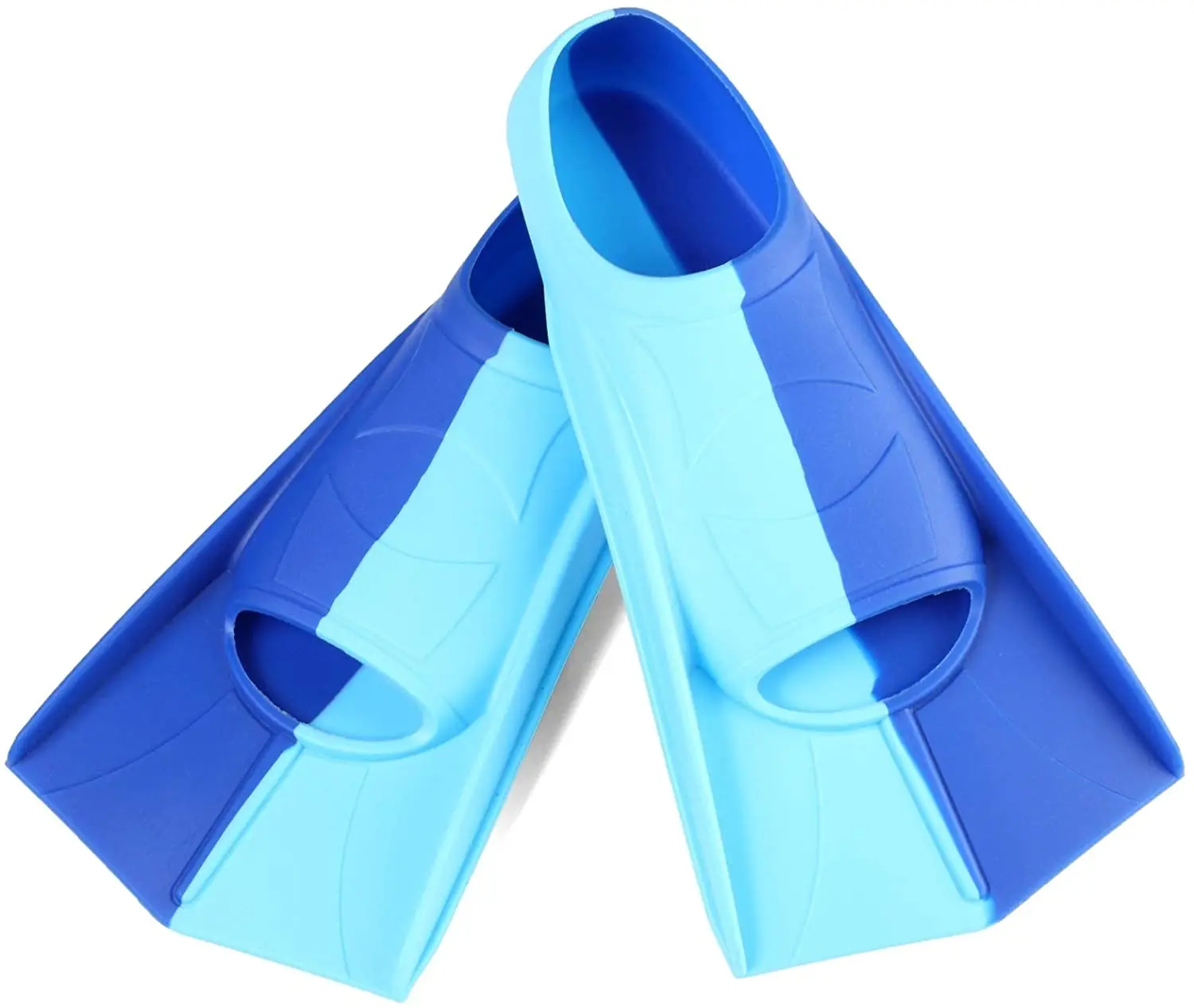 Factory Price Wholesale Custom Short Swim Flipper Full Foot pocket Snorkeling Fins Diving Flippers Swimming Equipment