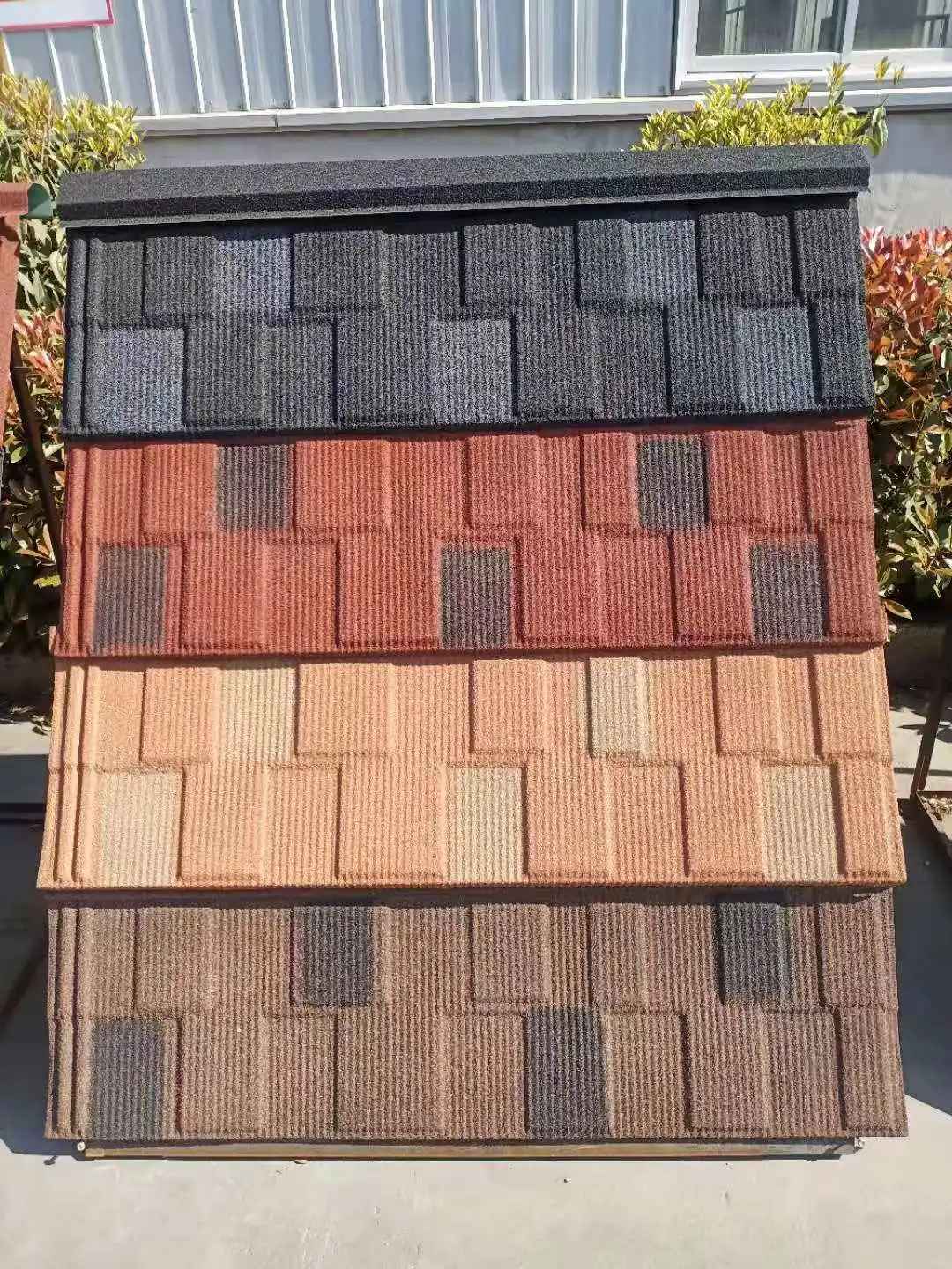 Hot Sale China Color Stone Coated Metal Roofing Tile Aluminum Zinc Steel Roofing Sheet With Best Price